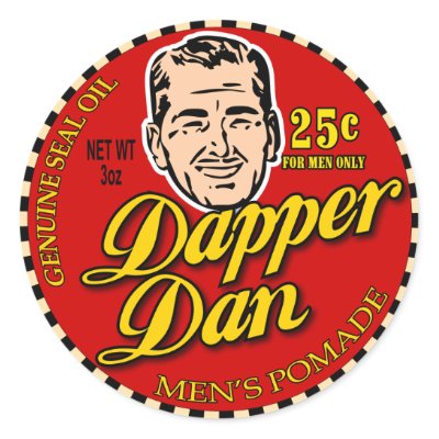 Dapper Dan $8.95 Movie Art Stickers (20 pack)