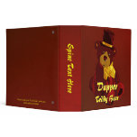 Dapper Dandy Teddy Bear Binder