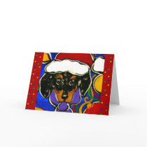 Dapple Doxie Christmas cards