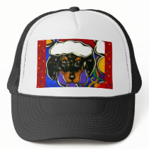 Dapple Doxie Christmas hats