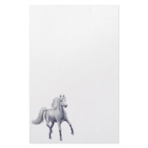 Dappled Gray Arabian Horse Stationery