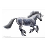 Dappled Gray Draft Horse Print Dappled Gray Draft Horse Print