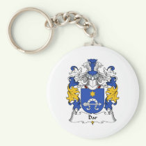 Dar Family Crest Keychain