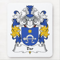 Dar Family Crest Mousepad