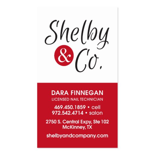 Dara Finnegan Business Card