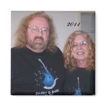 Darby & Barbi Refrigerator Magnets