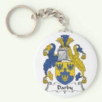 Darby Family Crest Keychain