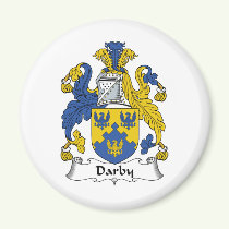Darby Family Crest Magnet