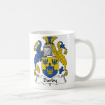 Darby Family Crest Mug