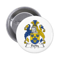 Darby Family Crest Button