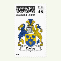 Darby Family Crest Stamps