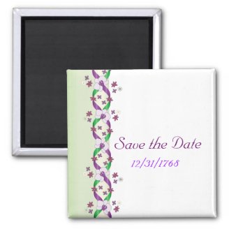 Darcy Customizable Save the Date Magnet