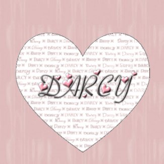 Darcy Heart Magnet magnet