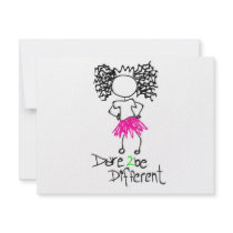 Dare 2 be different invitations by msbang Dare 2 be different invitations