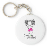 Dare 2 be different keychain