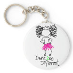Dare 2 be different keychains
