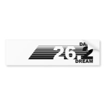 Dare 2 Dream - 26.2 Marathon Bumper Sticker