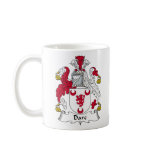 Dare Family Crest mugs