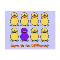 Dare To Be Different postcards by clarachandler Dare To Be Different postcards