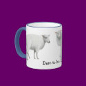 Dare to be Different Sheep Mug