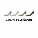 Dare to be different tee t-shirts by Gwenelle7 Dare to be different tee t-shirts