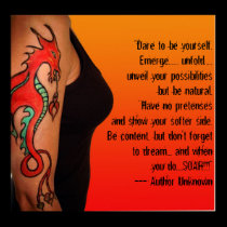 Dare to be Yourself posters
