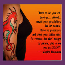 Dare to be Yourself posters