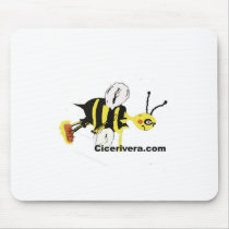 Dare To Bee Unique mousepads by cicerivera Dare To Bee Unique mousepads