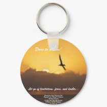 Dare to Dream Keychain