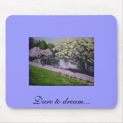 Dare to dream... mouse mat by fieldsendart