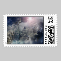 Dare To Dream Postage Stamp stamps