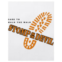 Dare to walk the walk... flyer design