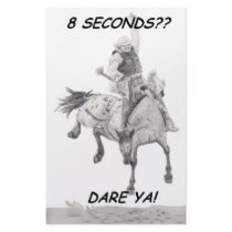 Dare Ya, Saddle bronc Personalized Stationery