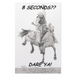 Dare Ya, Saddle bronc stationery