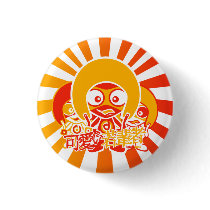 Daredevil Mascot buttons by KawaiiPunk Daredevil Mascot buttons
