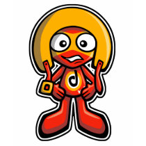 Daredevil Mascot t-shirts by KawaiiPunk Daredevil Mascot t-shirts