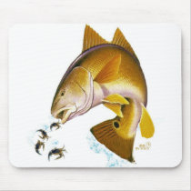 DAREDEVIL slogans#11-redfish-cutout mousepads by DaredevilDurags1957 DAREDEVIL slogans#11-redfish-cutout mousepads