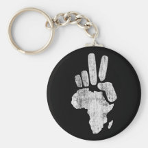 darfur africa peace hand key chain