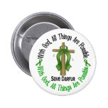 Darfur With God Cross Pin
