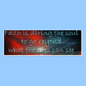 Daring Faith Profile Card business cards
