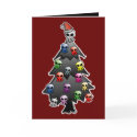 Dark and Gothic Holiday Greeting card