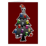 Dark and Gothic Holiday Greeting Greeting Card