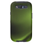 Dark and Intense Green Galaxy S3 Cases