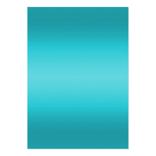 Dark and Light Aqua Blue Gradient - Turquoise Business Card (front side)