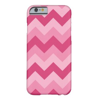 Dark and Light Pink Chevron iPhone Case Barely There iPhone 6 Case