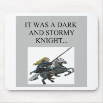 dark and stormy night cliche joke mousepads