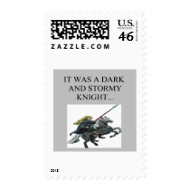 dark and stormy night cliche joke postage