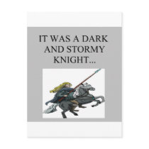 dark and stormy night cliche joke postcards