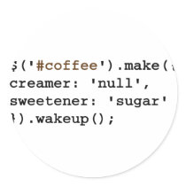 Dark and Sweet Javascript stickers