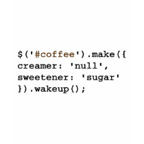 Dark and Sweet Javascript t-shirts
